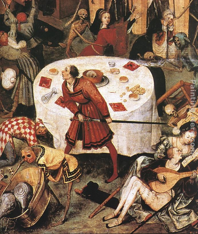 The Triumph of Death (detail) painting - Pieter the Elder Bruegel The Triumph of Death (detail) art painting